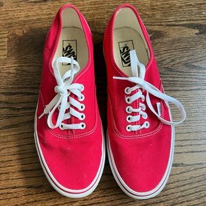 Red Vans
